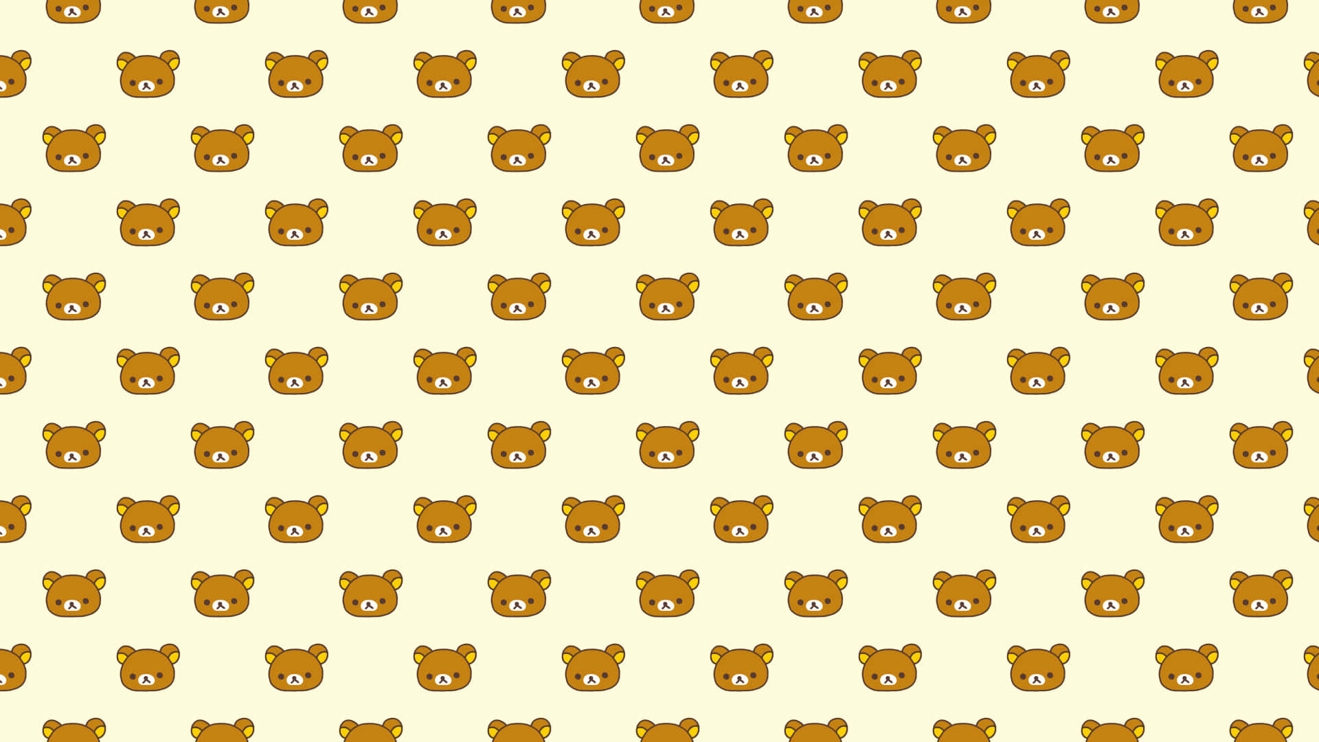 Korilakkuma Pattern Wallpaper Wallpaper