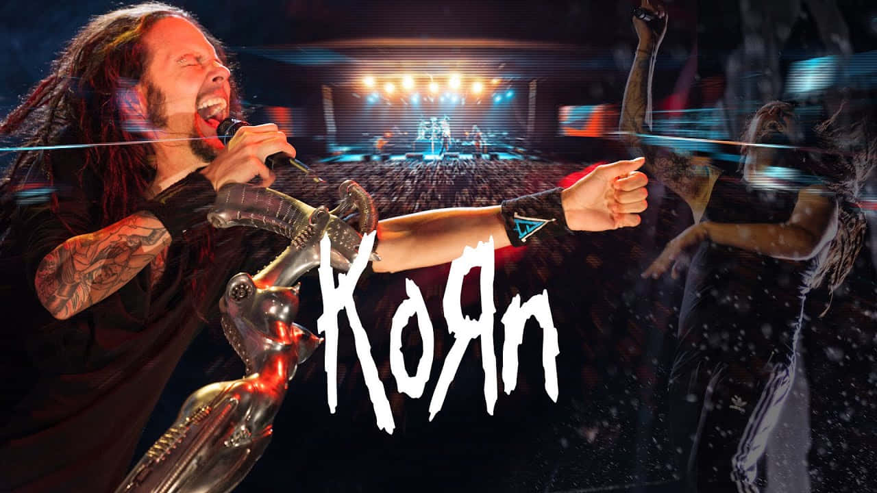 Korn Stage Performance Wallpaper