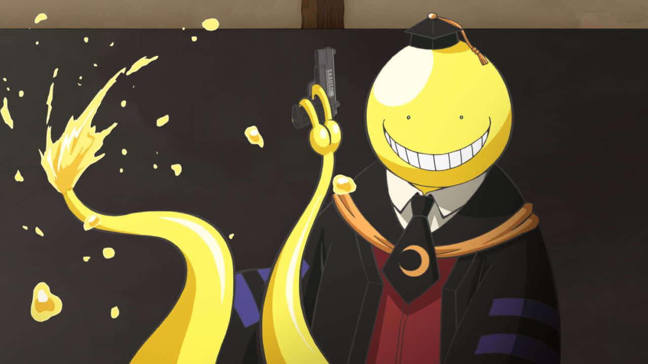 Koro Sensei - The Smiling Octopus-like Teacher Wallpaper