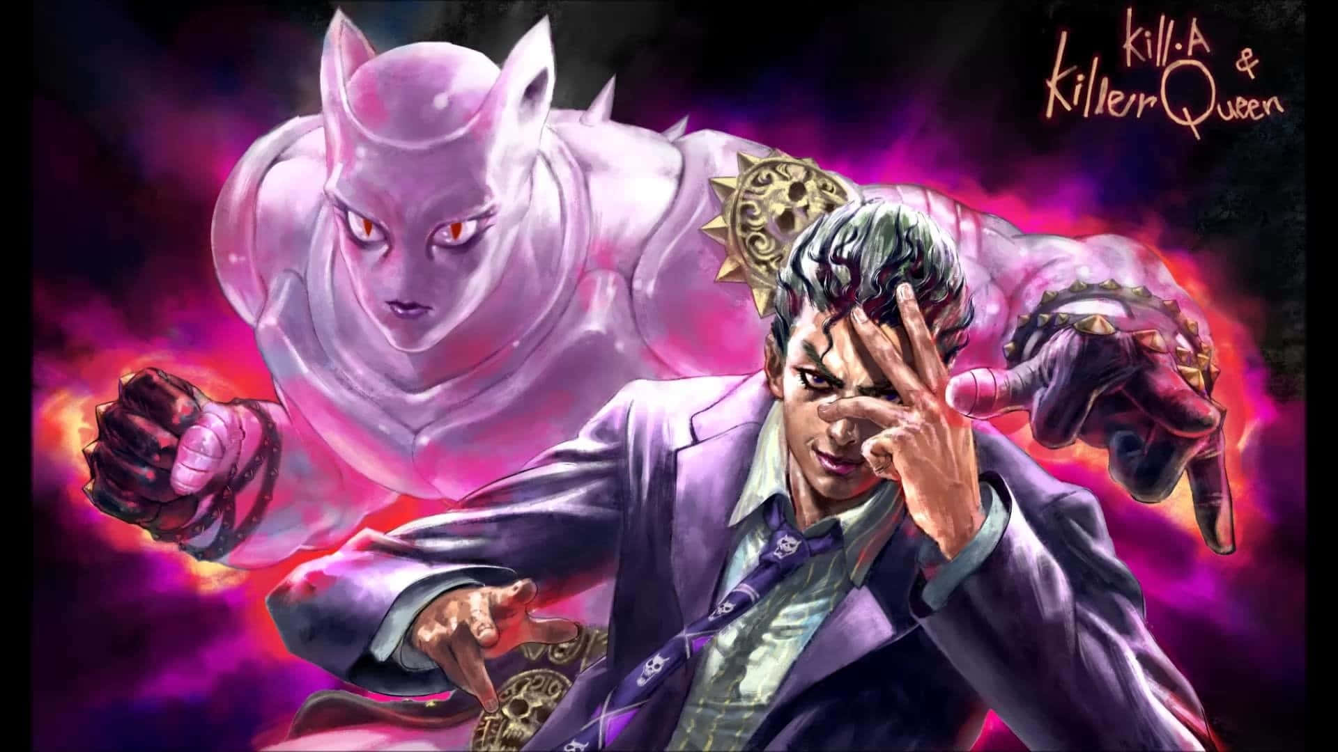 Kosaku Kawajiri from Jojo's Bizarre Adventure Wallpaper