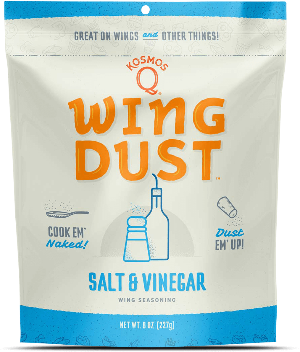 Kosmos Q Saltand Vinegar Wing Dust Packaging PNG