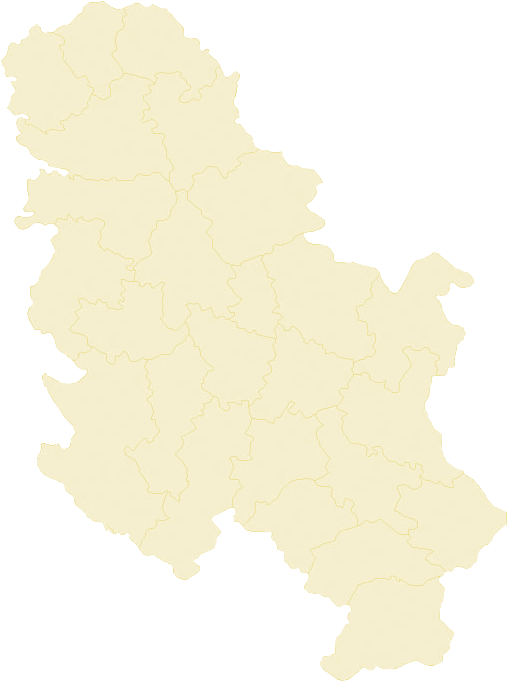 Kosovo Administrative Divisions Map PNG