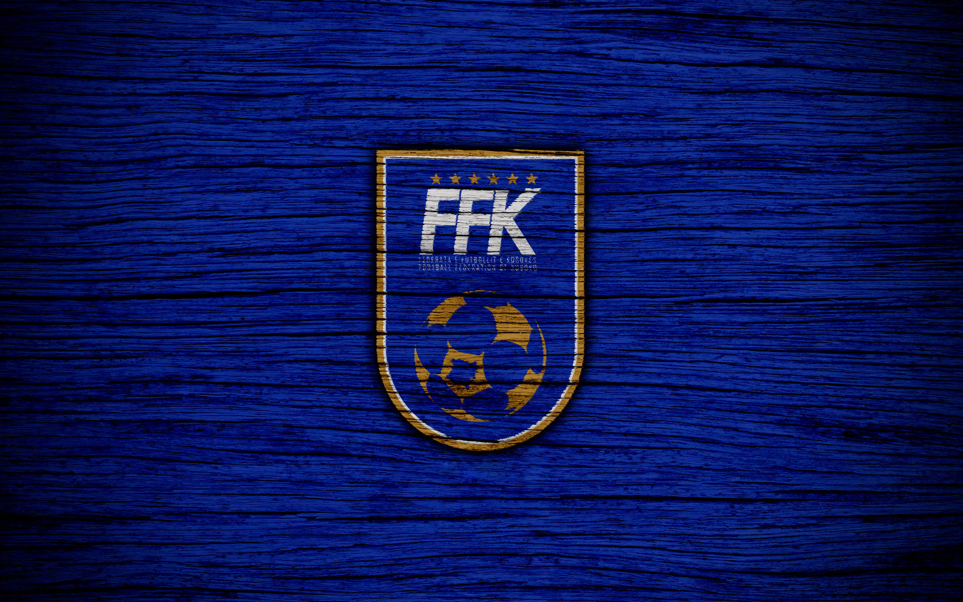 Kosovo Football Federation Flag Background