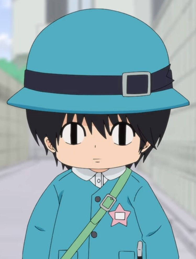 Kotaro Lives Alone In School Uniform Background