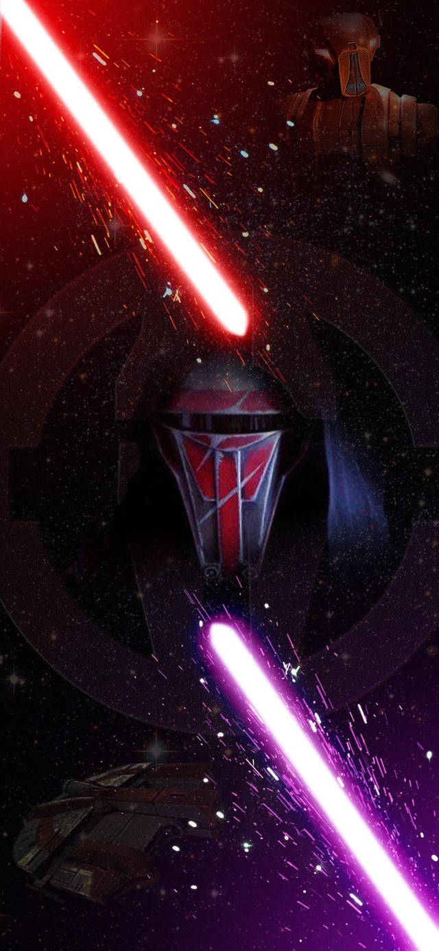 The legend of Revan, exemplifying courage and strength in Kotor. Wallpaper