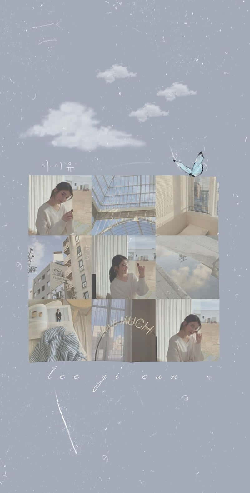 Kpop Aesthetic Collage Lee Ji Eun Wallpaper