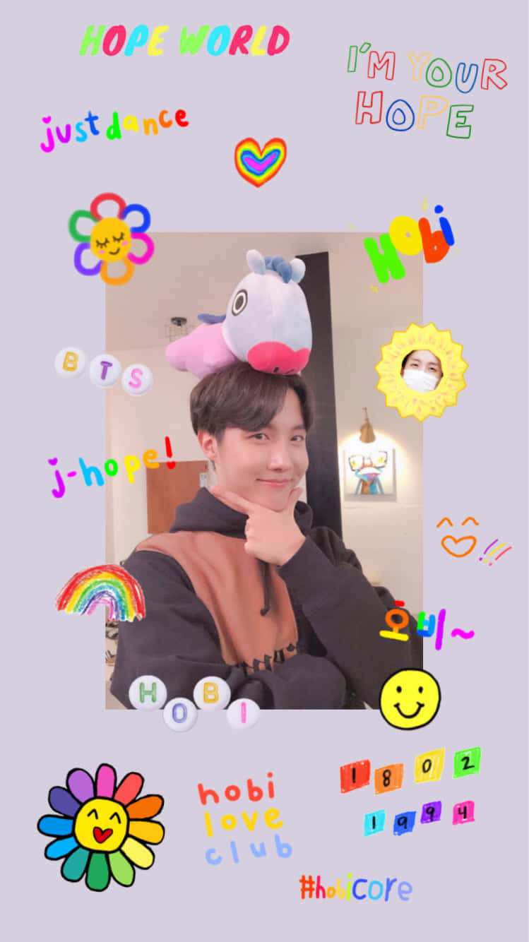 Kpop Aesthetic J Hope Fan Edit Wallpaper