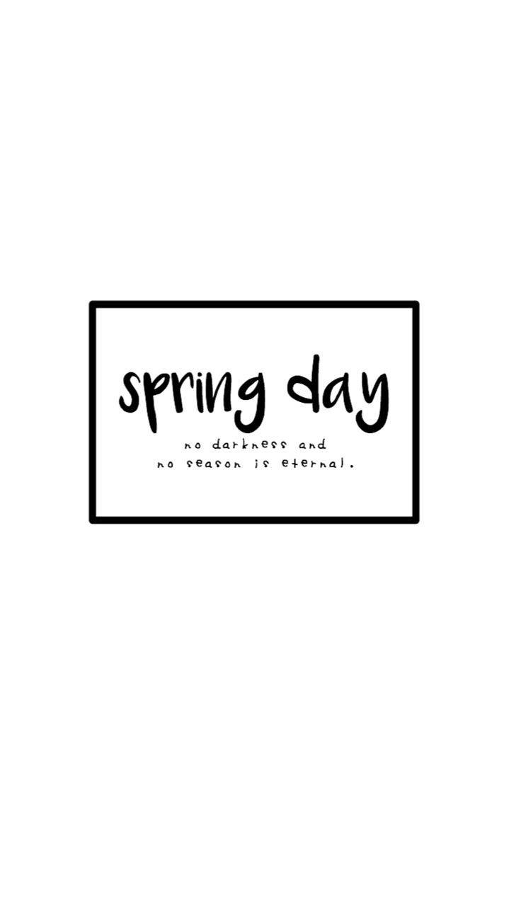 Download Kpop Bts Spring Day Wallpaper 