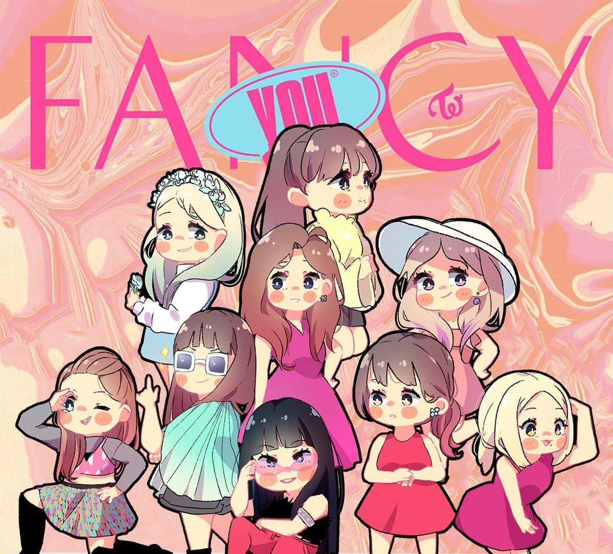 Kpopkawaii: Estética Vibrante Y Colorida. Fondo de pantalla