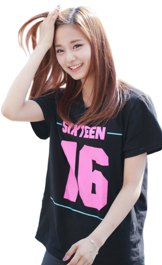 Kpop Star Sixteen Tshirt Smile PNG