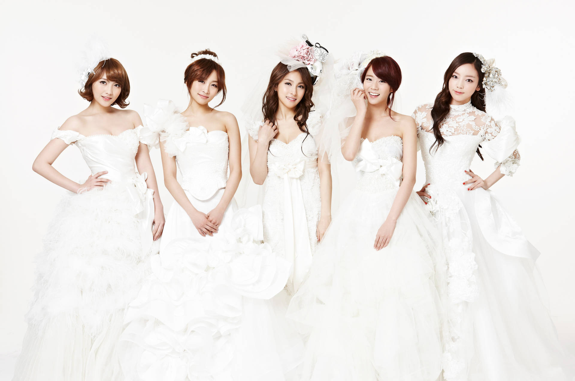 Kpop Wedding Dress Wallpaper