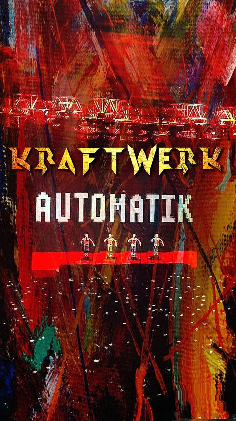 Kraftwerk Automatik Red Wallpaper