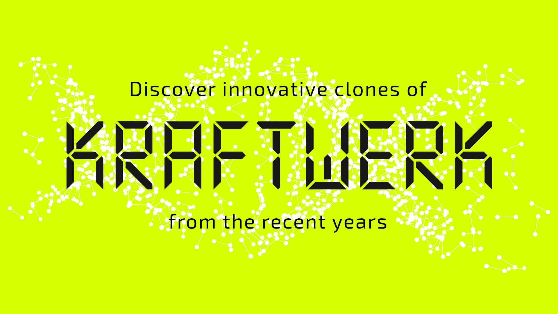Pioneers of Electronic Music - Kraftwerk Wallpaper
