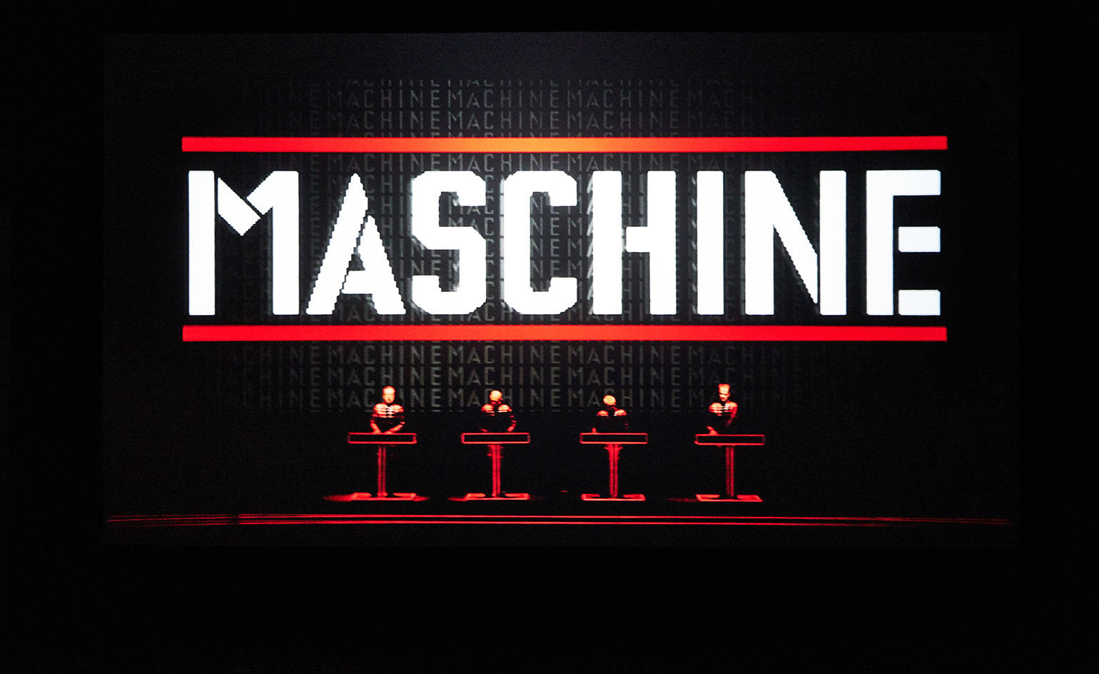 Kraftwerk Maschine Live Performance Bleibt Bei Jeder Bildschirmgröße Gleich. Wallpaper