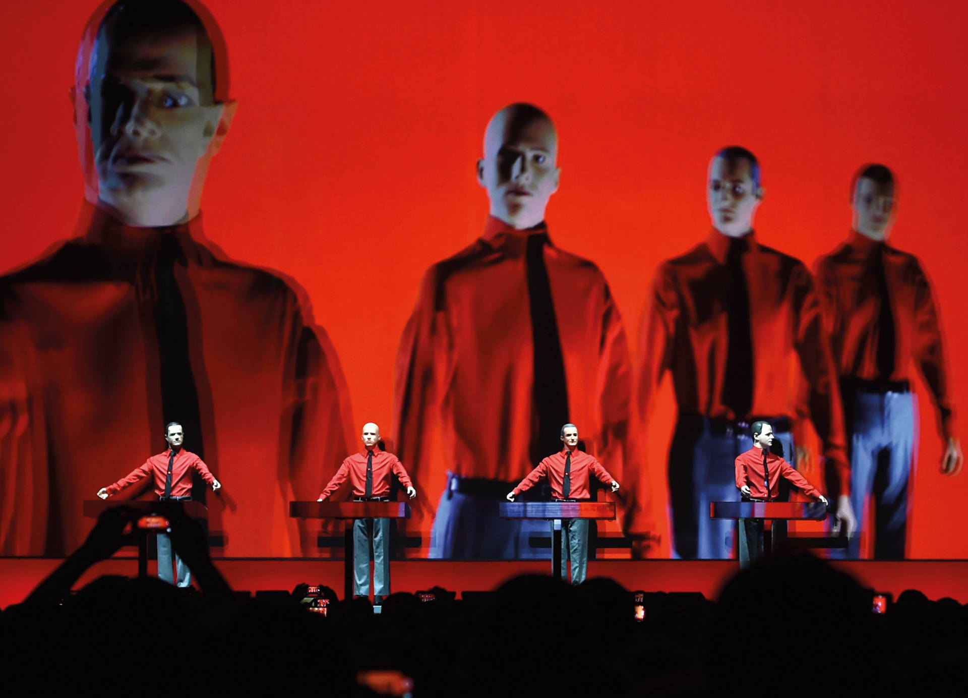 Kraftwerk Red Shirt Live Wallpaper
