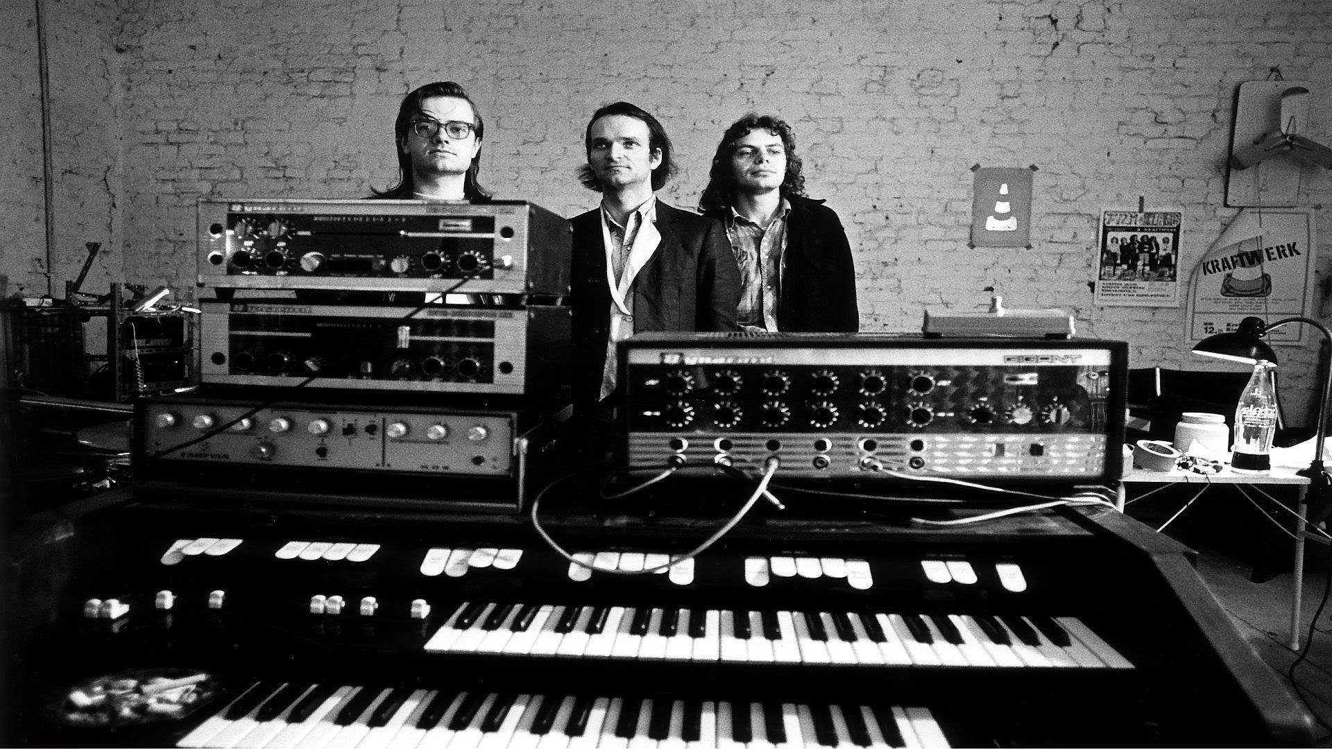 Kraftwerk Band in the Studio Wallpaper