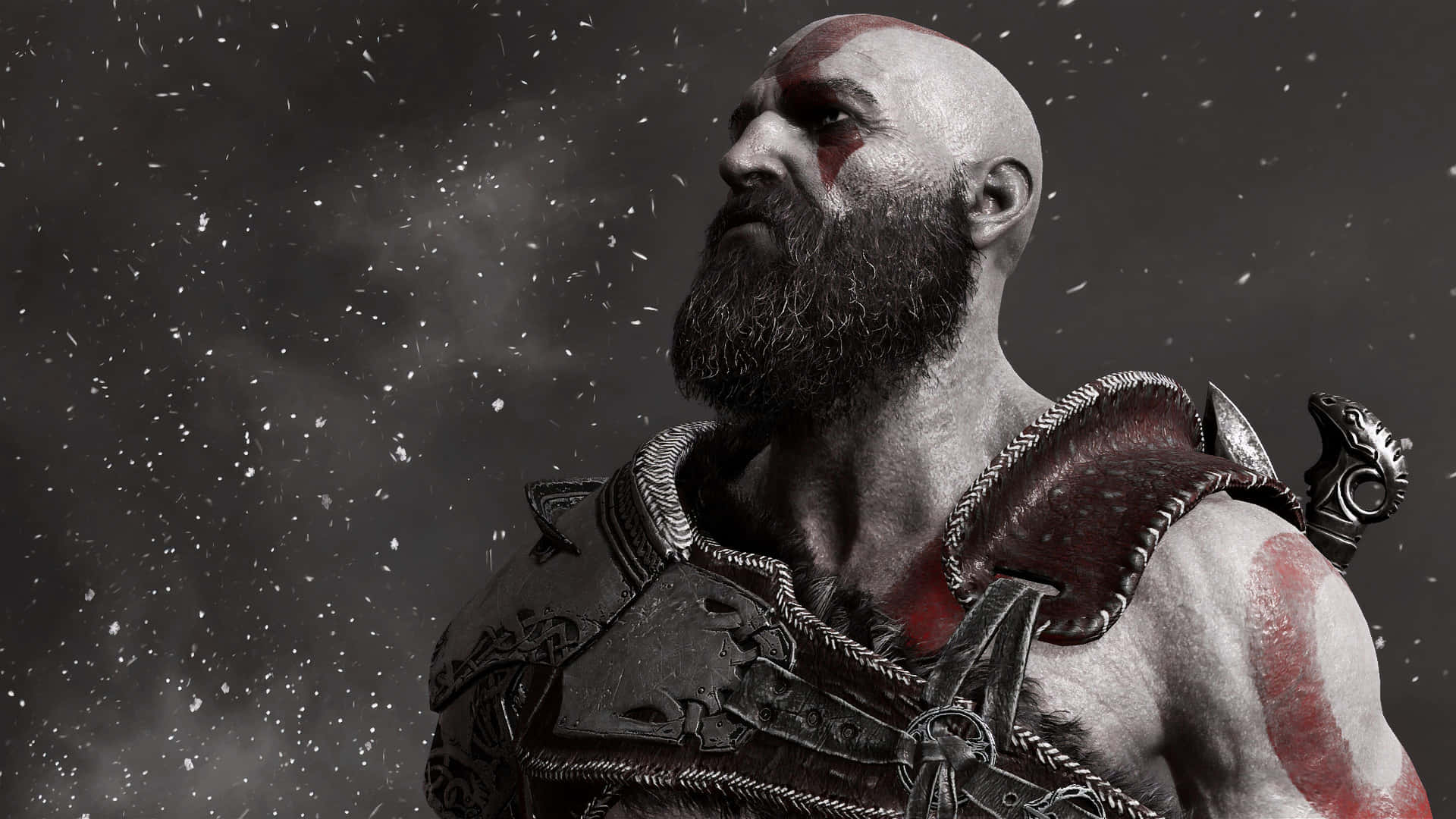 Kratos Godof War Ragnarok Portrait Wallpaper