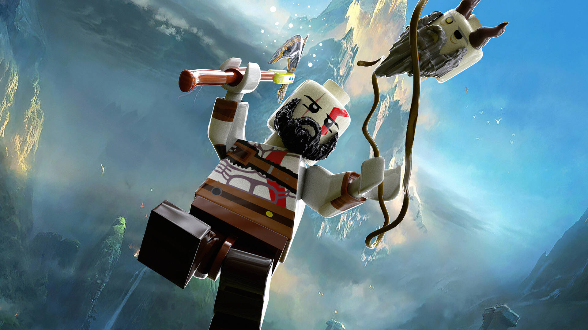 Kratos Lego God Of War Wallpaper