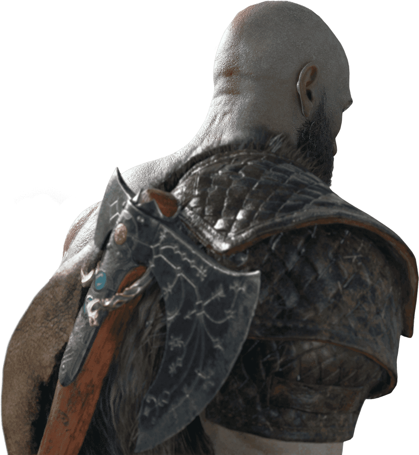 Download Kratos Shoulder Armor Godof War | Wallpapers.com