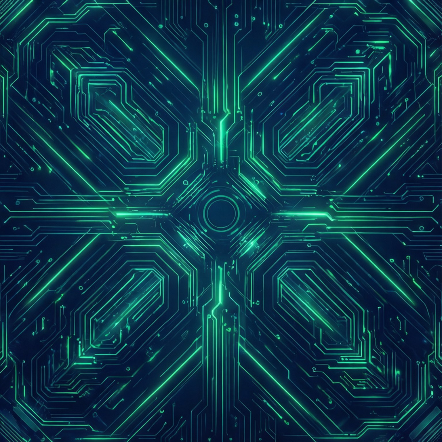 Kree Tech Pattern Bakgrunner