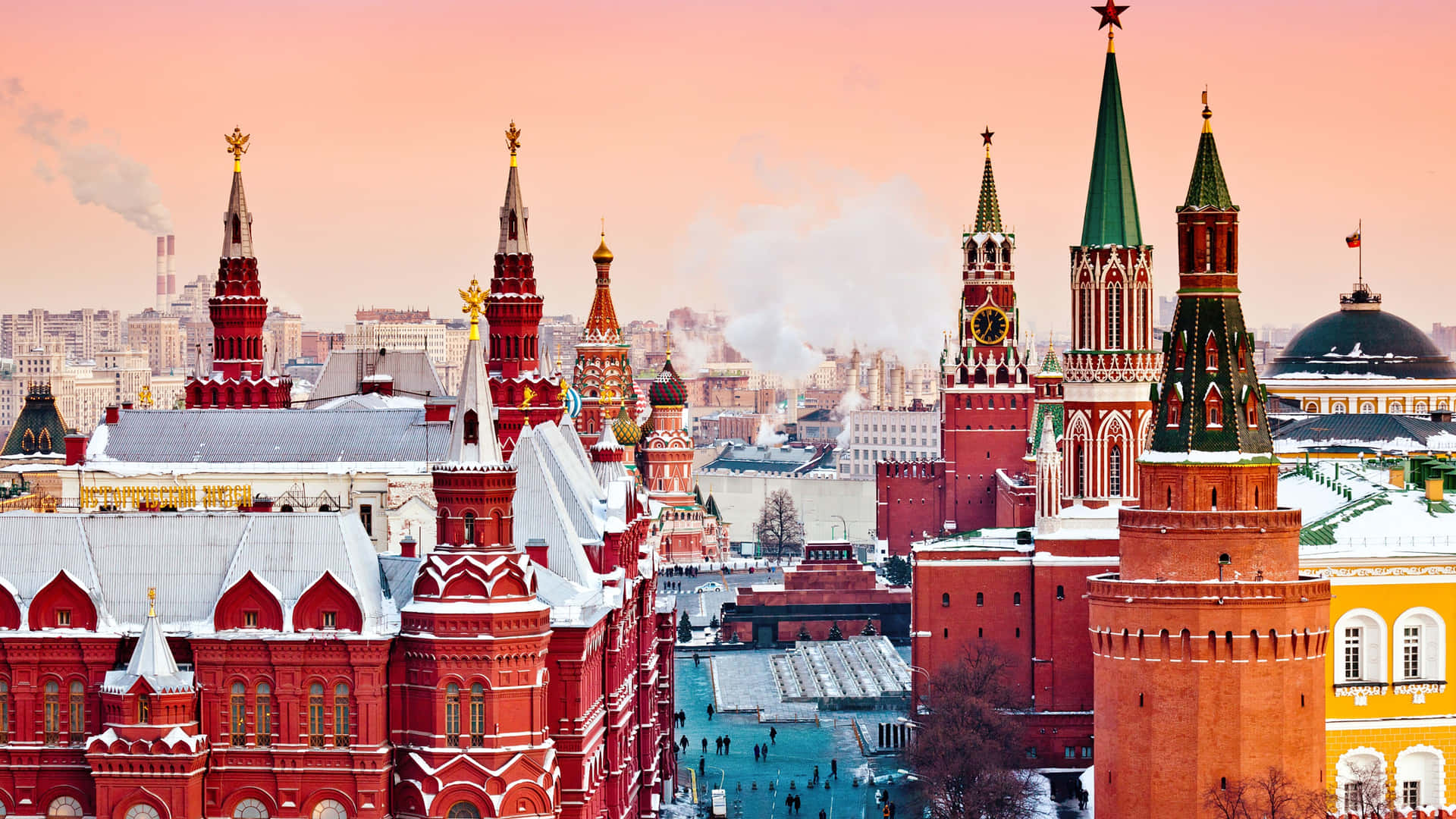 Kremlin Red Square Wallpaper