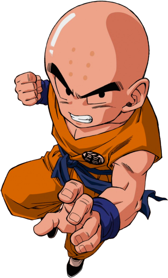 Download Krillin Action Pose 