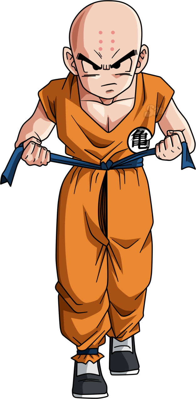 Krillin Readyfor Action PNG
