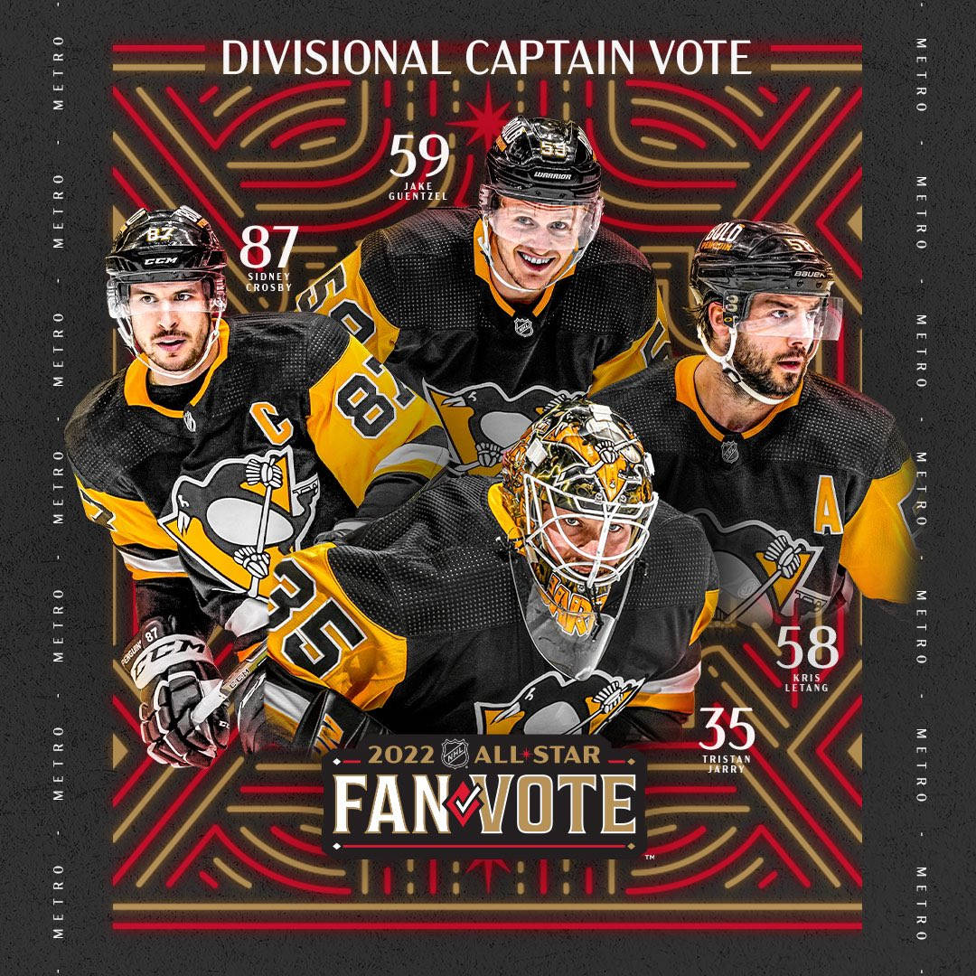 Kris Letang National Hockey League Fan Vote Wallpaper