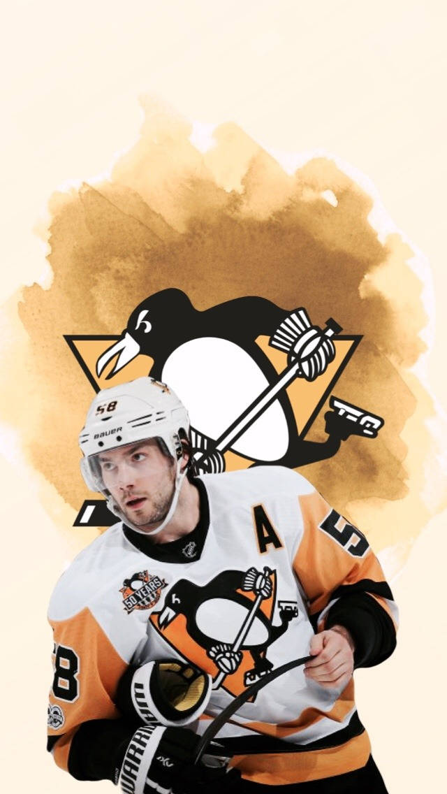 Kris Letang Pittsburgh Penguins Digital Poster Wallpaper