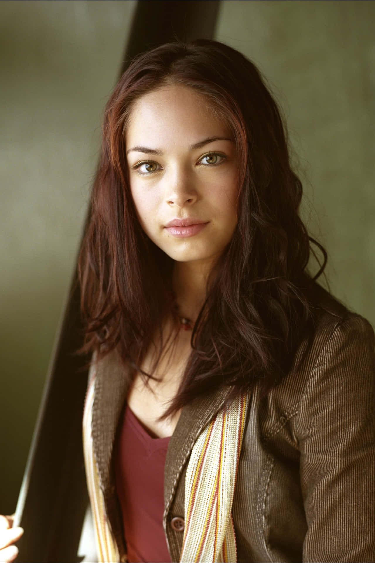 Kristin Kreuk Portret Sessie Achtergrond