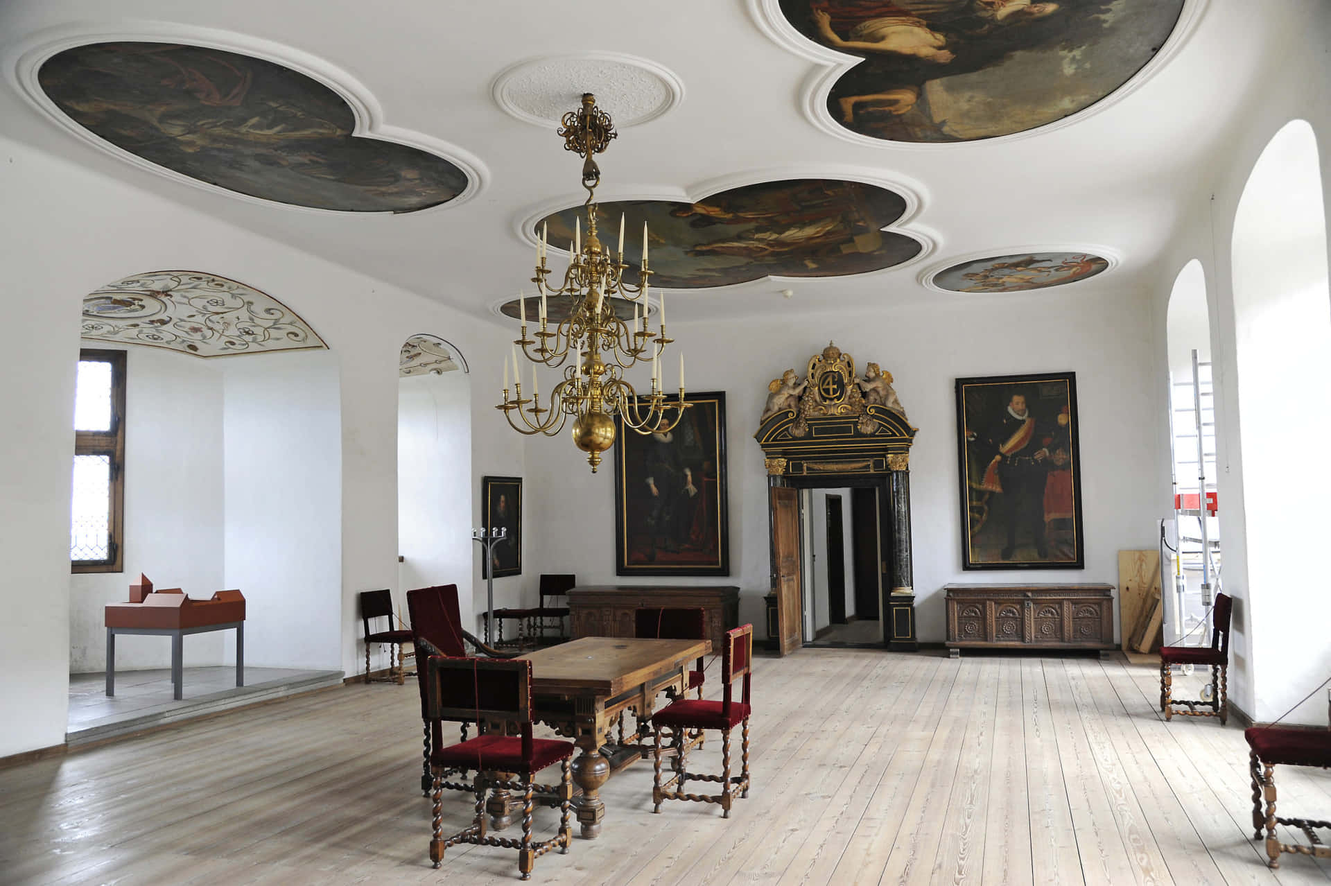Kronborg Castle Private Royal Room Wallpaper