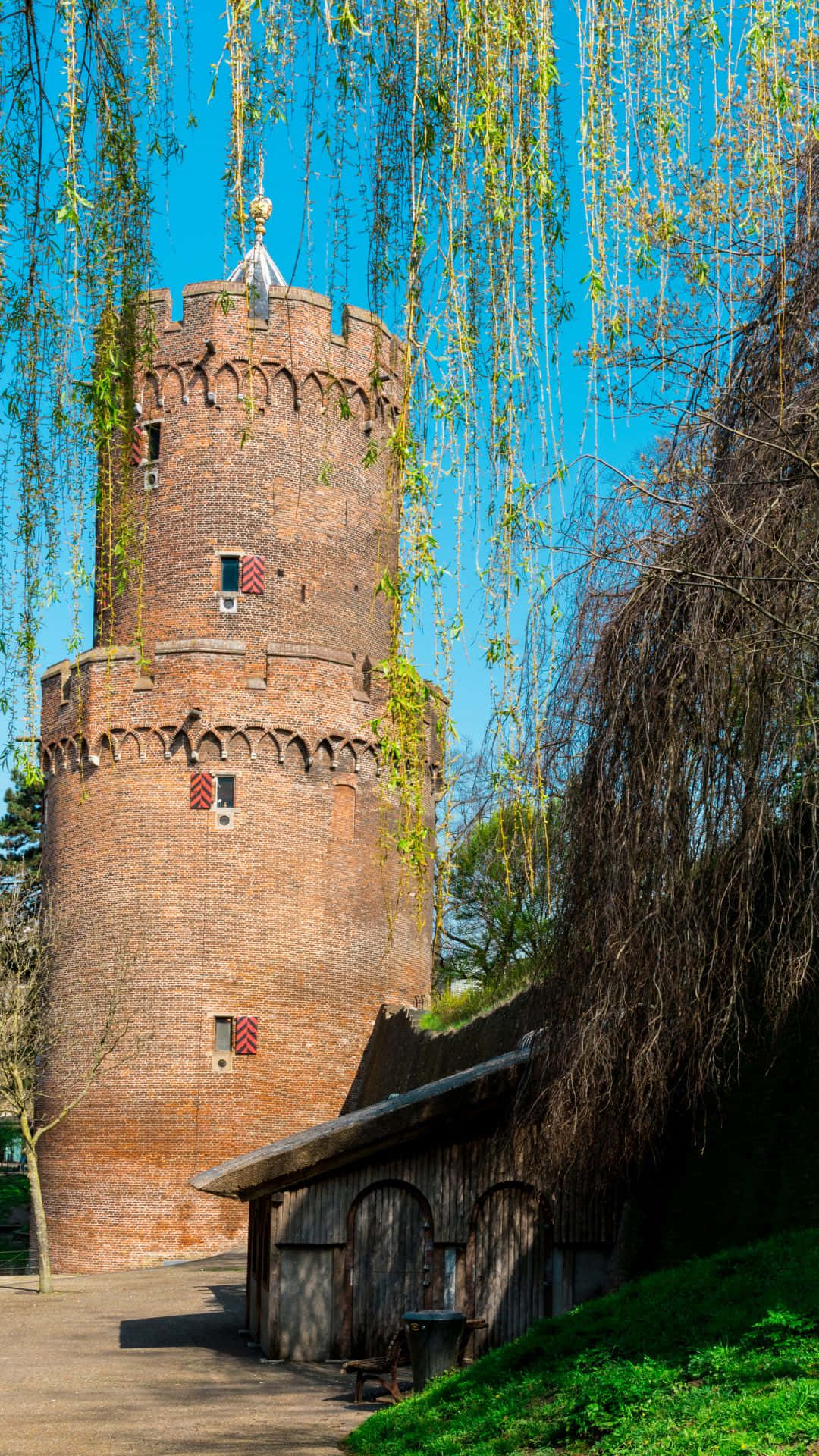 Kronenburger Park Tower Nijmegen Wallpaper
