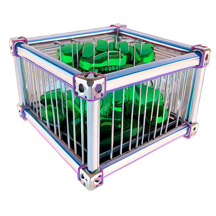 Kryptonite Cage Png 06242024 PNG