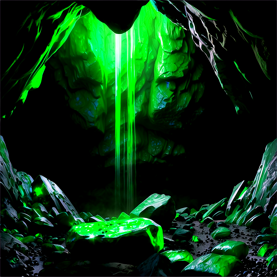 Kryptonite Cave Background Png Aff PNG