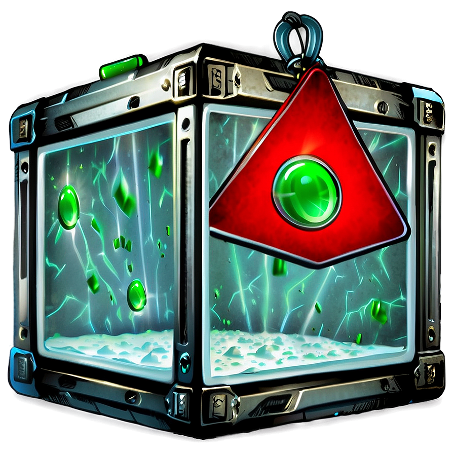 Kryptonite Containment Box Png Tor95 PNG