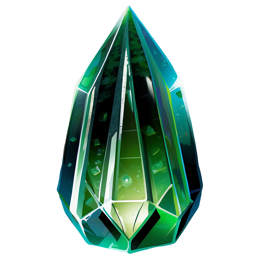 Kryptonite Crystal Png 06242024 PNG