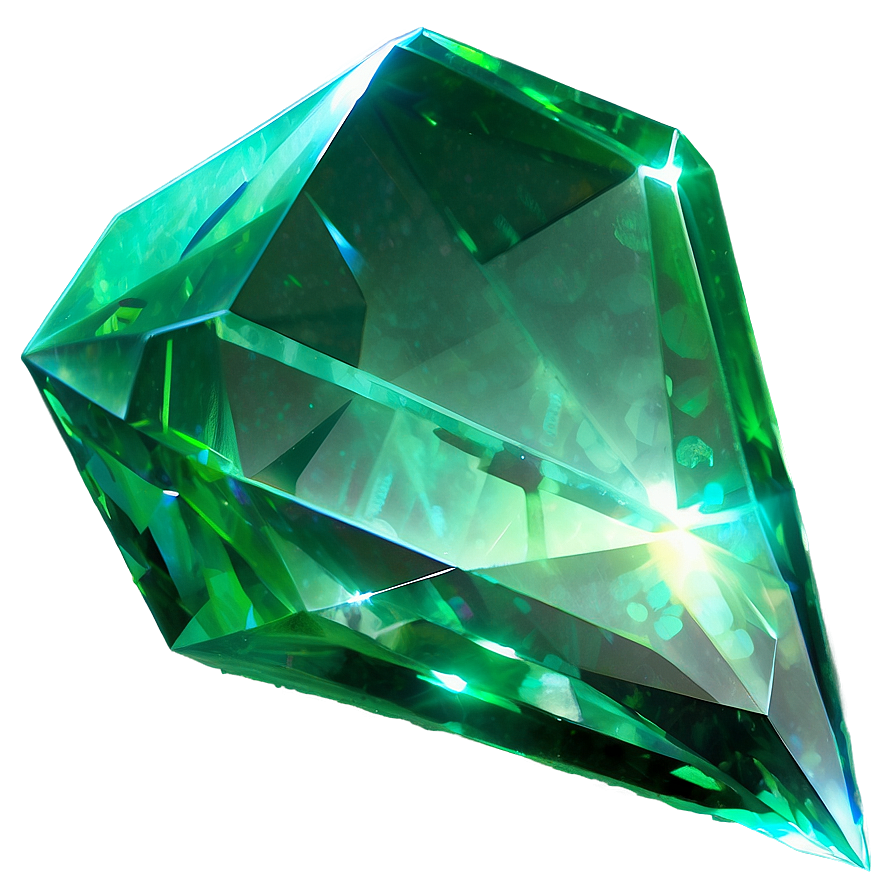 Kryptonite Crystal Shard Png 06242024 PNG