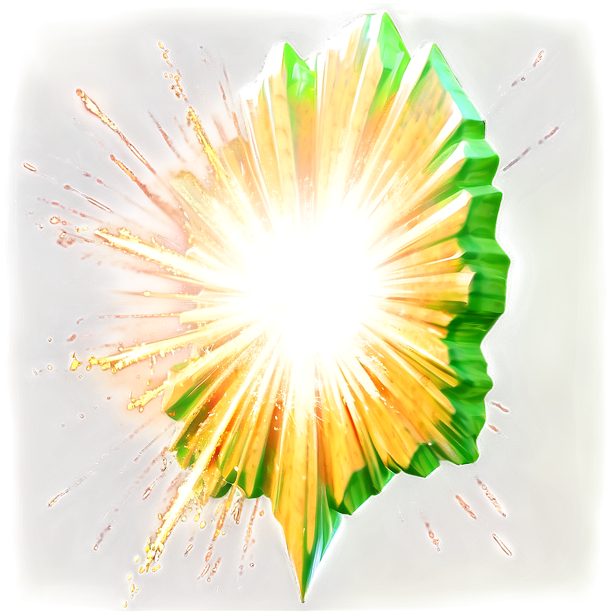 Kryptonite Explosion Png 06242024 PNG