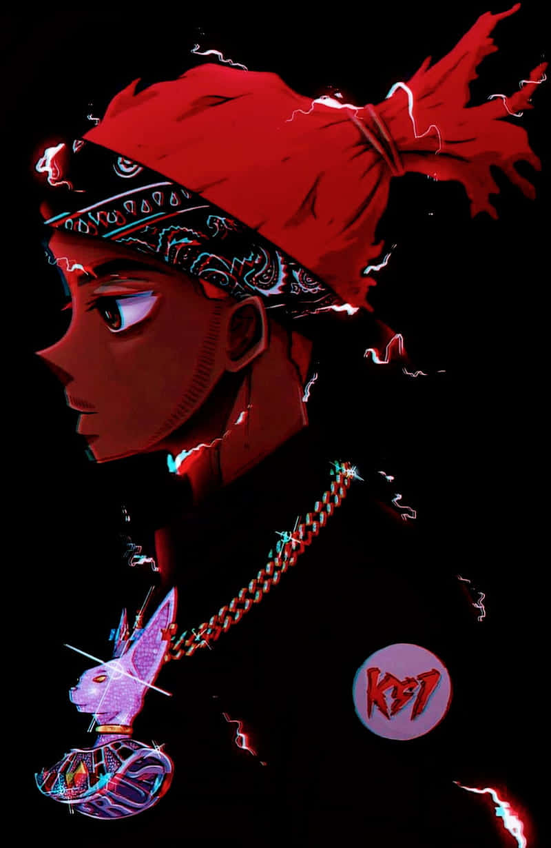 Anime Ksi With Red Hair Wallpaper