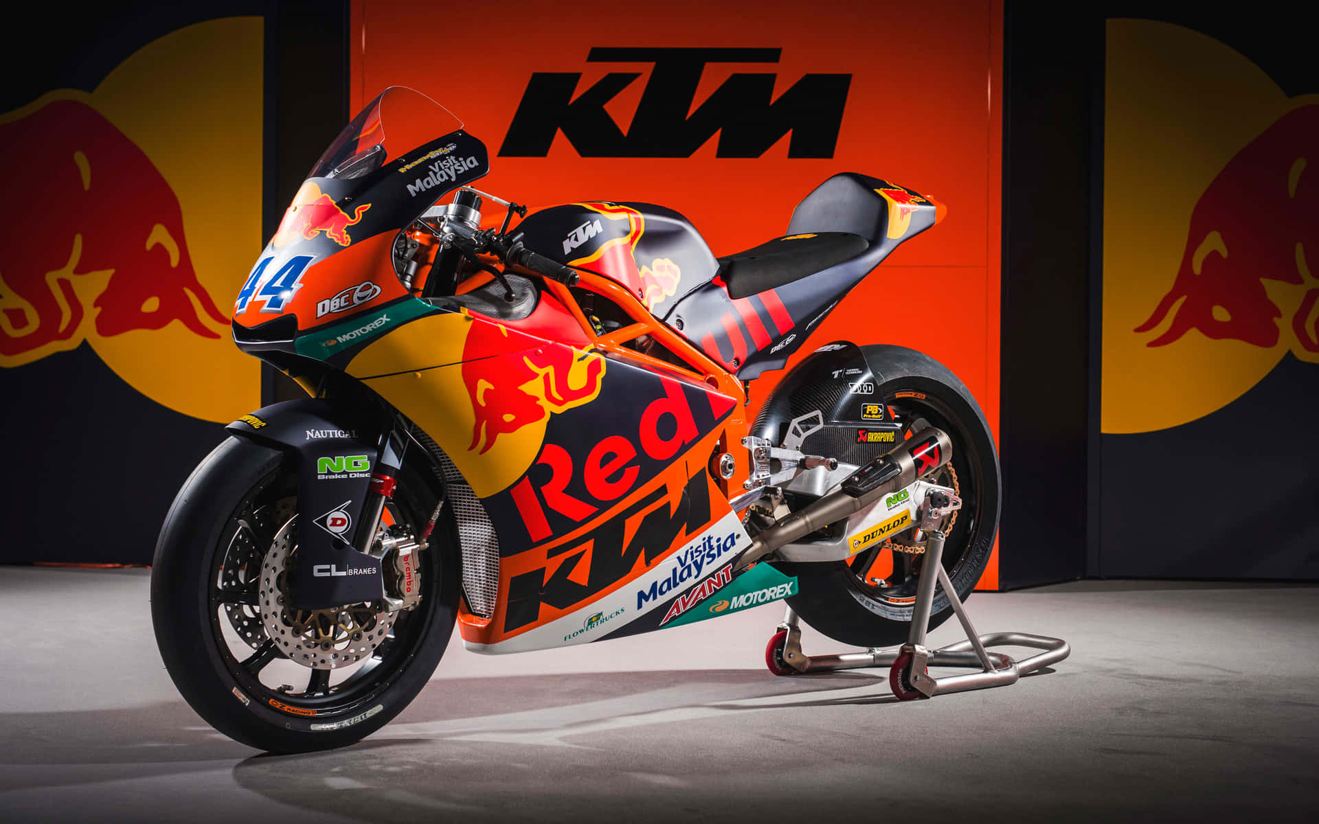 A photo of KTM Bike's sleek and stylish design