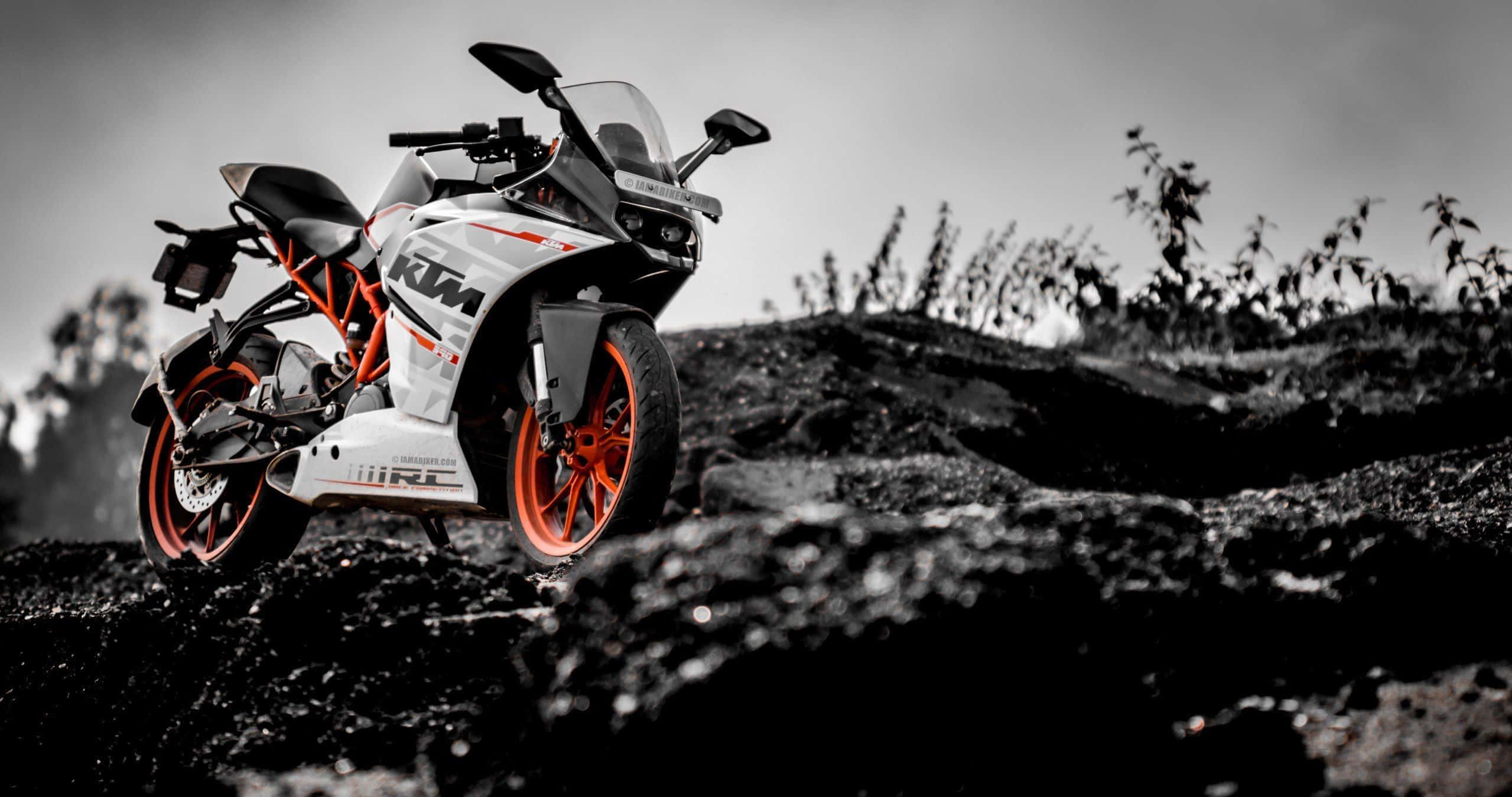 Conquer the streets with the KTM bike