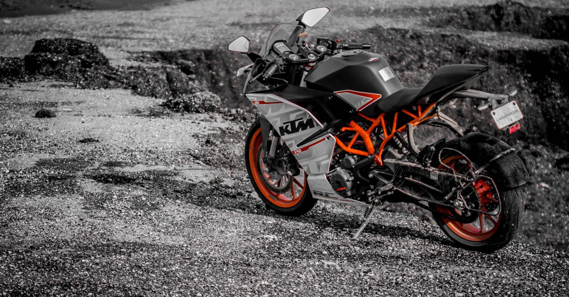 Ktm On Gravel Pictures