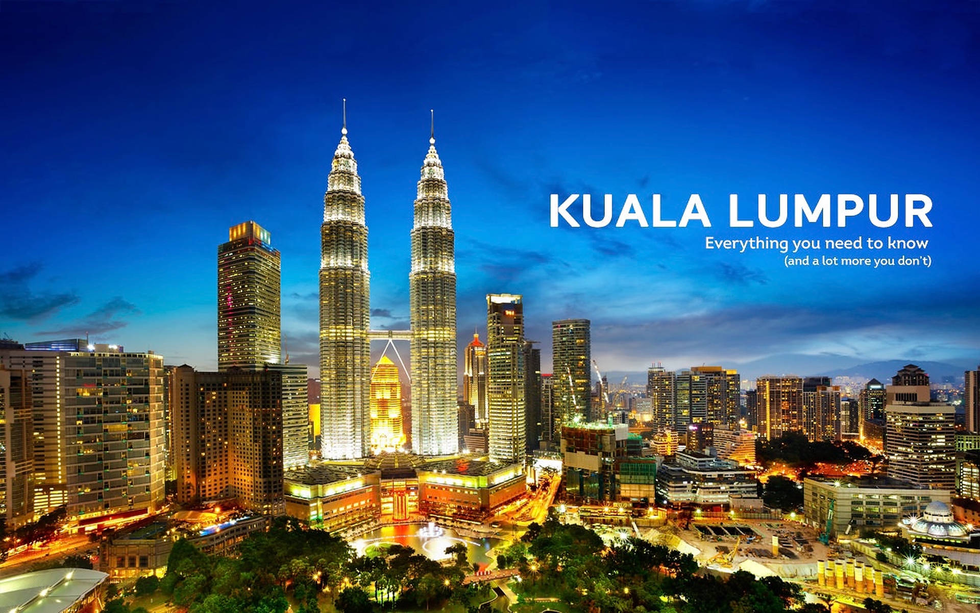 Kuala Lumpur Capital Of Malaysia