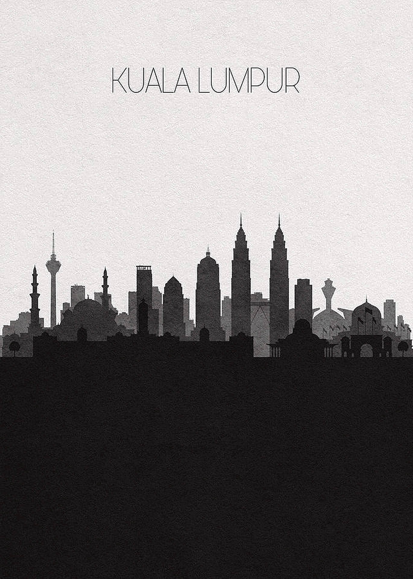 Kuala Lumpur Silhouette