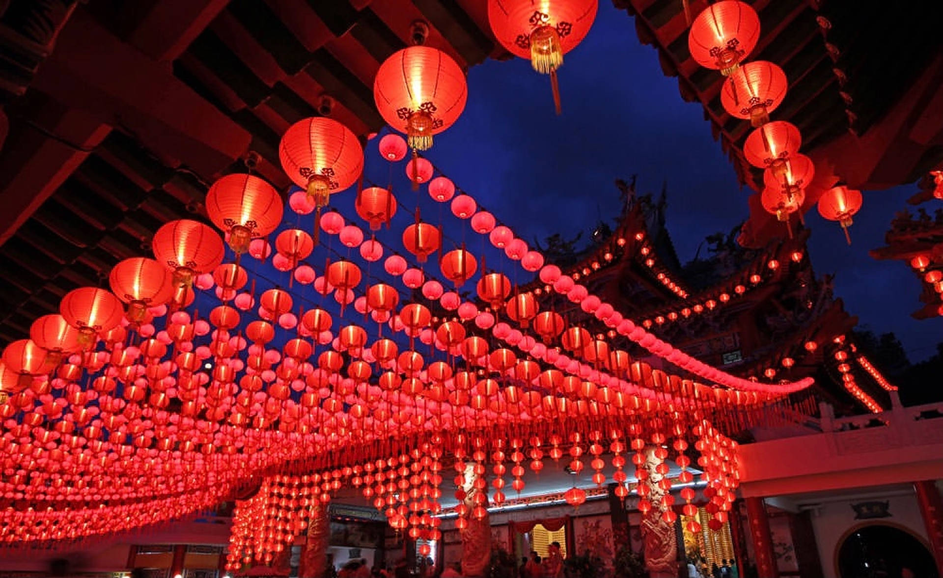 Kuala Lumpur With Lanterns