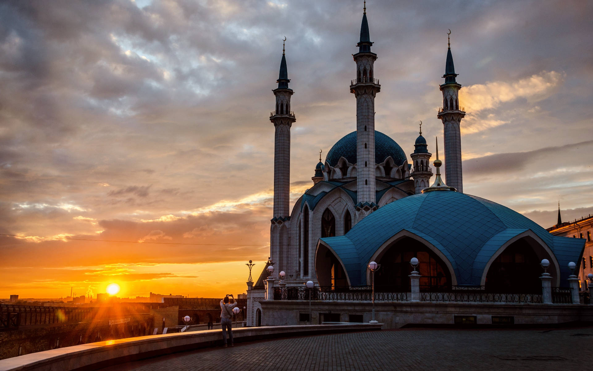 Download Kul Sharif Mosque In Kazan Wallpaper 
