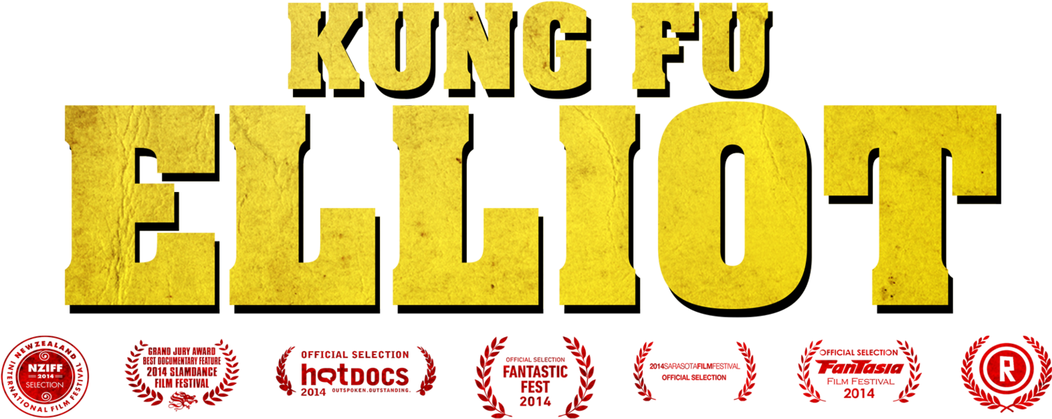 Kung Fu Elliot Movie Title PNG