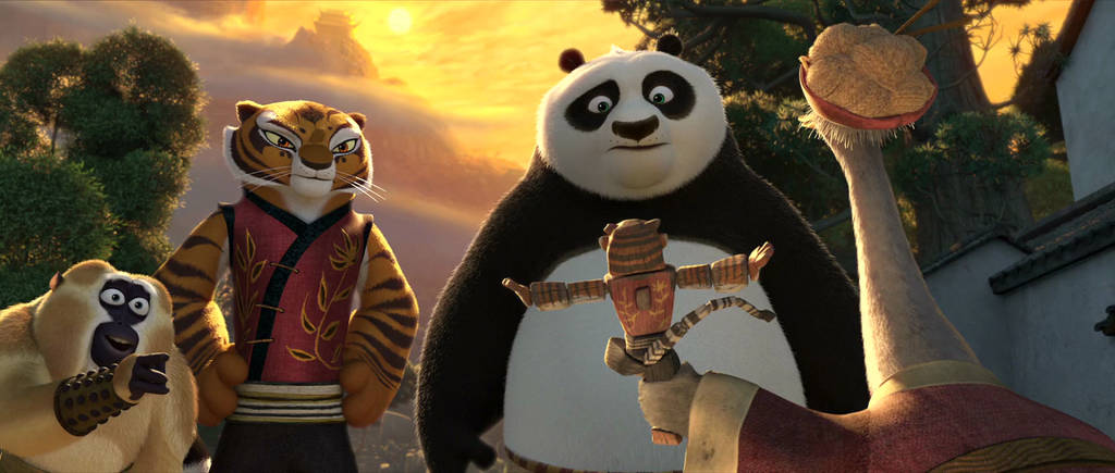 Kung Fu Panda 2 Action Figure Tigress Background