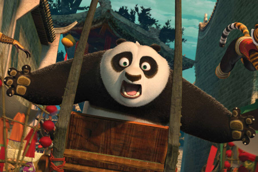 Kung Fu Panda 2 Cart Race Background