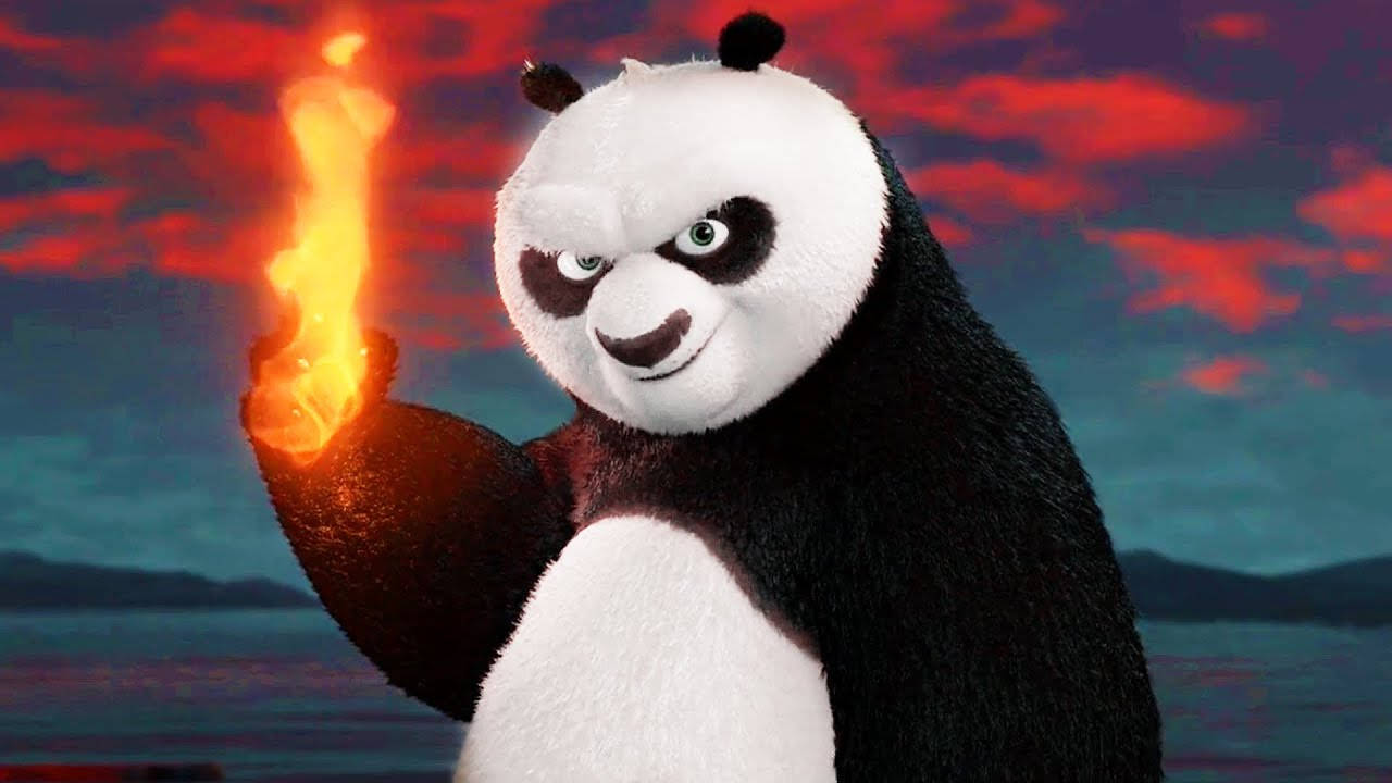 Kung Fu Panda 2 Fire Background
